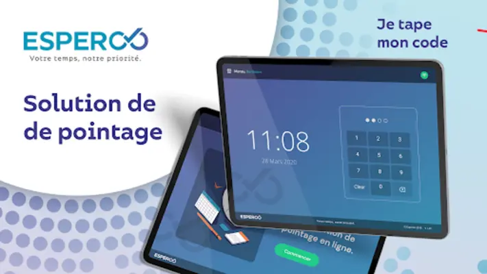 Esperoo Pointeuse android App screenshot 6